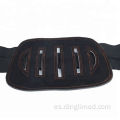 Cinturón de soporte de cintura de fibra de ajuste médico para recuperación